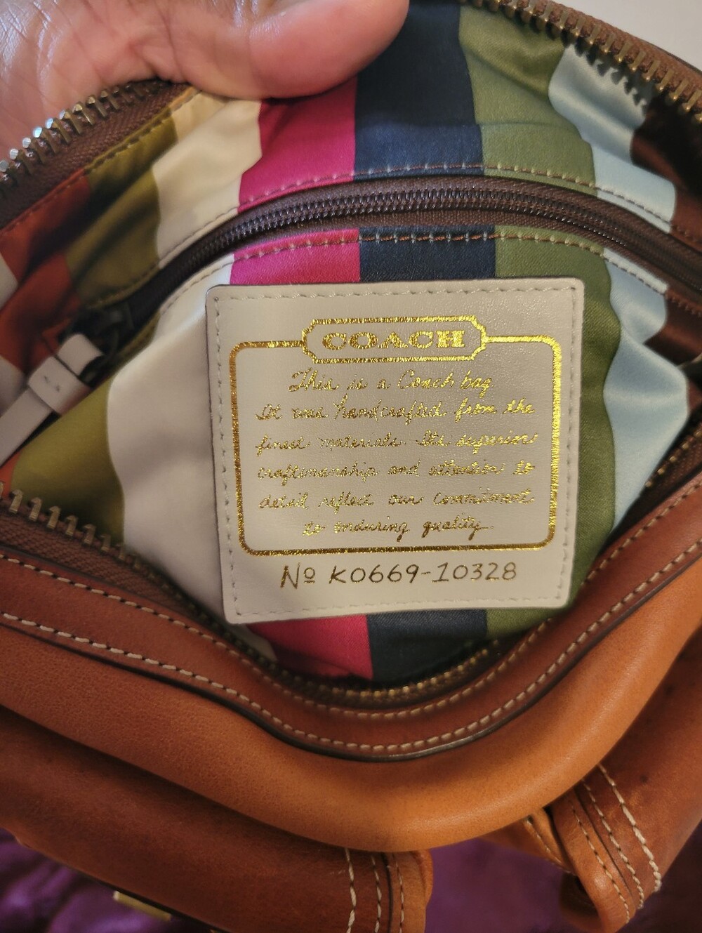 Coach Legacy 65th Anniversary Double Turn-Lock Shoulder Bag - Picture 3 of 13